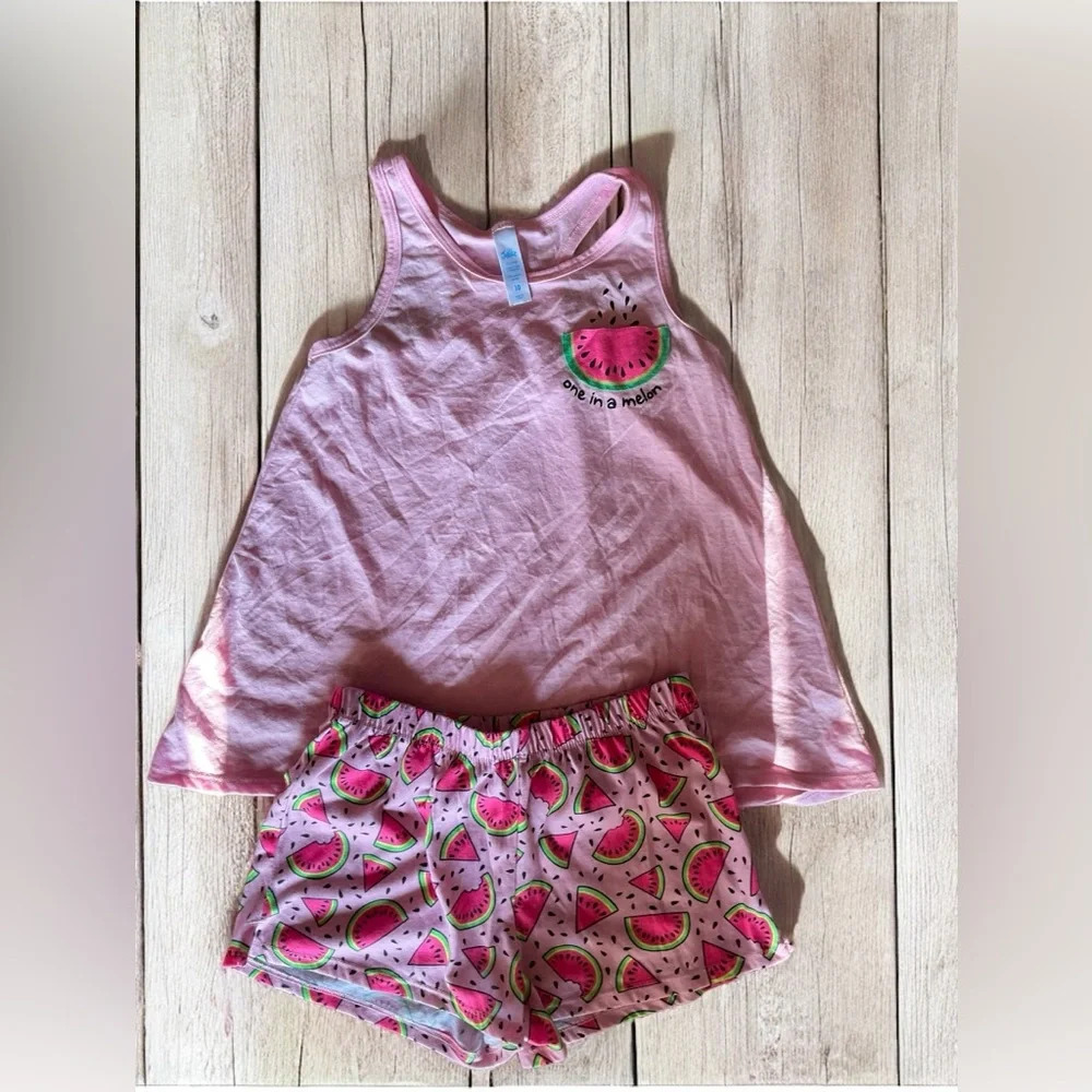 Justice watermelon girls pajamas -M
